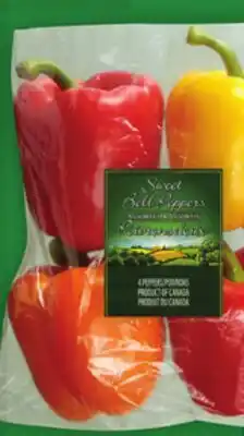 Food Basics ROMAINE HEARTS SWEET ASSORTED PEPPERS offer