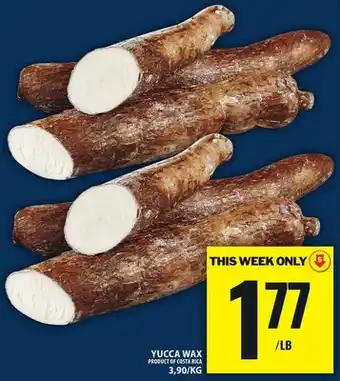 Food Basics YUCCA WAX offer