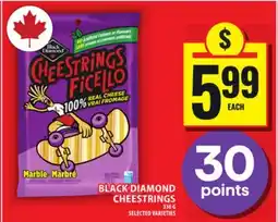 Food Basics BLACK DIAMOND CHEESTRINGS offer