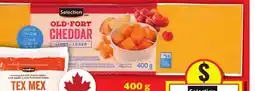 Food Basics SELECTION OLD FORT CHEDDAR offer
