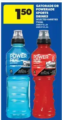 Real Canadian Superstore GATORADE OR POWERADE SPORTS DRINKS offer