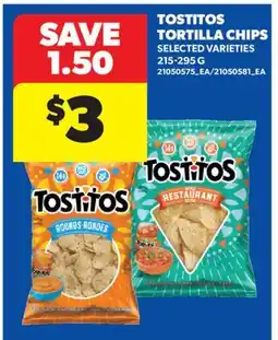 Real Canadian Superstore TOSTITOS TORTILLA CHIPS offer