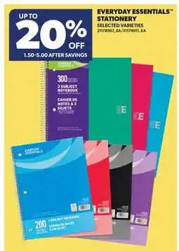 Real Canadian Superstore EVERYDAY ESSENTIALS STATIONERY offer
