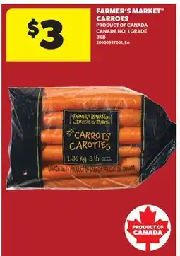 Real Canadian Superstore FARMER'S MARKET CARROTS, 3 LB offer