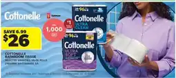 Real Canadian Superstore COTTONELLE BATHROOM TISSUE, 24=96 ROLLS offer