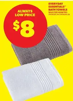 Real Canadian Superstore EVERYDAY ESSENTIALS BATH TOWELS offer