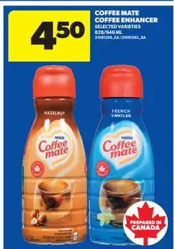 Real Canadian Superstore COFFEE MATE COFFEE ENHANCER, 828/946 ML offer
