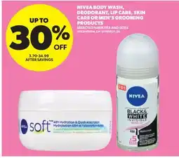 Real Canadian Superstore NIVEA BODY WASH, DEODORANT, LIP CARE, SKIN CARE OR MEN'S GROOMING PRODUCTS offer