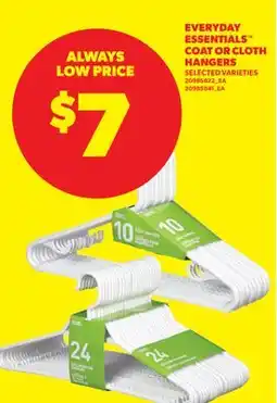 Real Canadian Superstore EVERYDAY ESSENTIALS COAT OR CLOTH HANGERS offer
