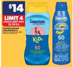 Real Canadian Superstore COPPERTONE SUN CARE PRODUCTS offer