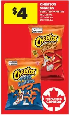 Real Canadian Superstore CHEETOS SNACKS offer