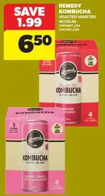 Real Canadian Superstore REMEDY KOMBUCHA offer
