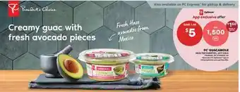 Real Canadian Superstore PC GUACAMOLE, 227/228 G offer