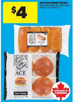Real Canadian Superstore ACE GOURMET BUNS, 296/340 G offer