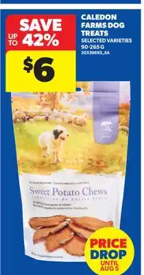 Real Canadian Superstore CALEDON FARMS DOG TREATS offer