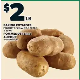 Valu-mart POMMES DE TERRE AU FOUR offer