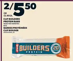 Valu-mart BARRES PROTÉINÉES CLIF BUILDER offer