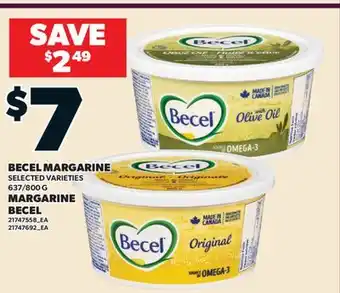 Valu-mart MARGARINE BECEL, 637/800 G offer