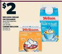 Valu-mart CRÈME NEILSON offer