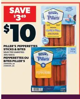 Valu-mart PEPPERETTES OU BITES PILLER'S PEPPERETTES, 300/500 G offer