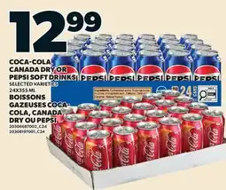 Valu-mart BOISSONS GAZEUSES COCA-COLA, CANADA DRY OU PEPSI offer