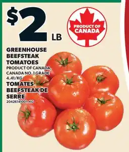 Valu-mart TOMATES BEEFSTEAK DE SERRE offer