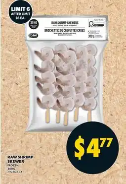 Valu-mart RAW SHRIMP SKEWER offer