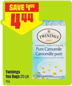 FreshCo Twinings Tea Bags offer