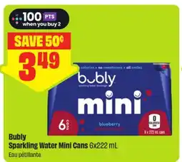 FreshCo Bubly Sparkling Water Mini Cans offer
