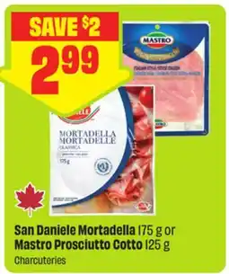 FreshCo San Daniele Mortadella 175 g or Mastro Prosciutto Cotto 125 g offer