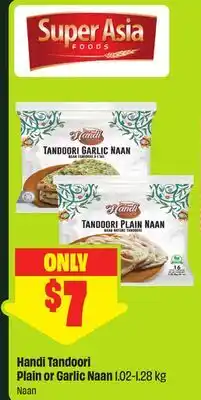 FreshCo Handi Tandoori Plain or Garlic Naan offer