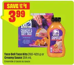 FreshCo Taco Bell Taco Kits 260-420 g or Creamy Sauce 354 mL offer