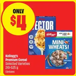 FreshCo Kellogg's Premium Cereal Selected Varieties offer