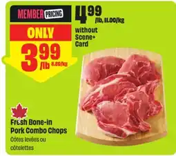 FreshCo Fresh Bone-in Pork Combo Chops offer