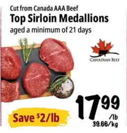 Farm Boy Top Sirloin Medallions offer