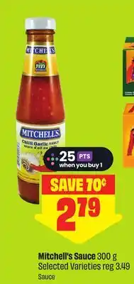 FreshCo Mitchell's Sauce 300 g Selected Varieties offer