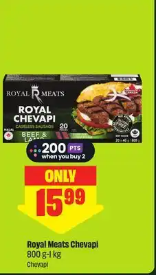 FreshCo Royal Meats Chevapi 800 g - 1 kg offer