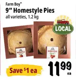 Farm Boy Farm Boy 9 Homestyle Pies offer