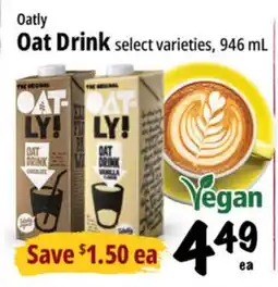 Farm Boy Oatly Oat Drink offer