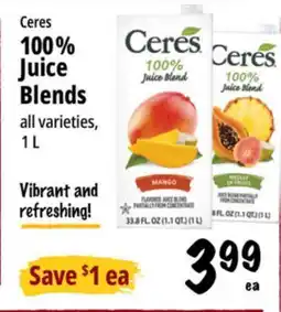 Farm Boy Ceres 100% Ceres Juice offer