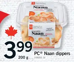 Fortinos PC NAAN DIPPERS offer
