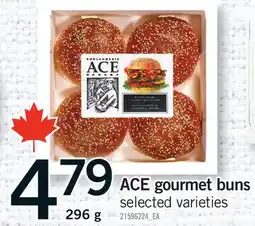 Fortinos ACE GOURMET BUNS offer