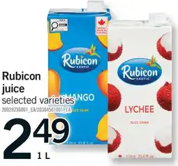 Fortinos RUBICON JUICE offer