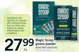 Fortinos MAGIC SCOOP GREENS POWDER, 7'S offer