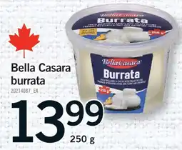 Fortinos BELLA CASARA BURRATA offer