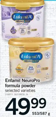Fortinos ENFAMIL NEUROPRO FORMULA POWDER, 553/587 G offer