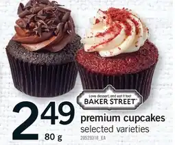 Fortinos BAKER STREET PREMIUM CUPCAKES offer