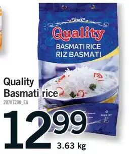 Fortinos QUALITY BASMATI RICE offer