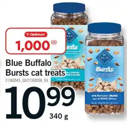 Fortinos BLUE BUFFALO BURSTS CAT TREATS offer