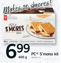Fortinos PC S'MORES KIT offer